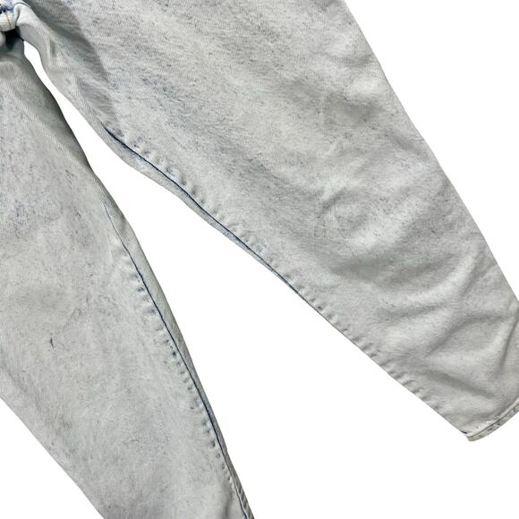 VTG 80s Sasson Light Wash Denim Jeans Button-Fly High Waisted Tapered 29" Waist - Picture 12 of 12